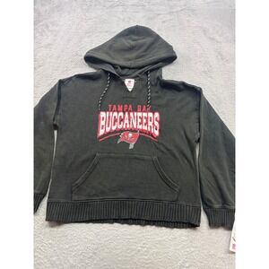 NFL Teens Tampa Bay Buccaneers Washed Charcoal Hoodie XL 15/17 NEW